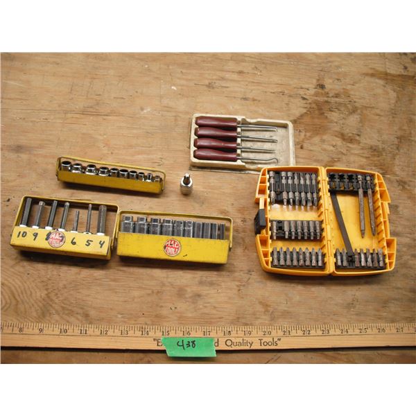 screwdriver bits & other tools (some Mac Tools)