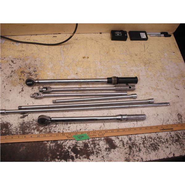 breaker bars and torque wrenches