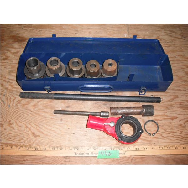 pipe threader set - 1/4  to 1 