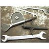 Image 2 : 2 rubber mallets, assorted wrenches & tools, and colt 45 bottle opener