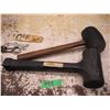 Image 5 : 2 rubber mallets, assorted wrenches & tools, and colt 45 bottle opener