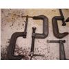 Image 2 : 7 c-clamps  -  2-1/2" and 4"
