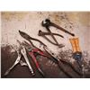 Image 4 : lot of vice grips, snips, pliers, etc.