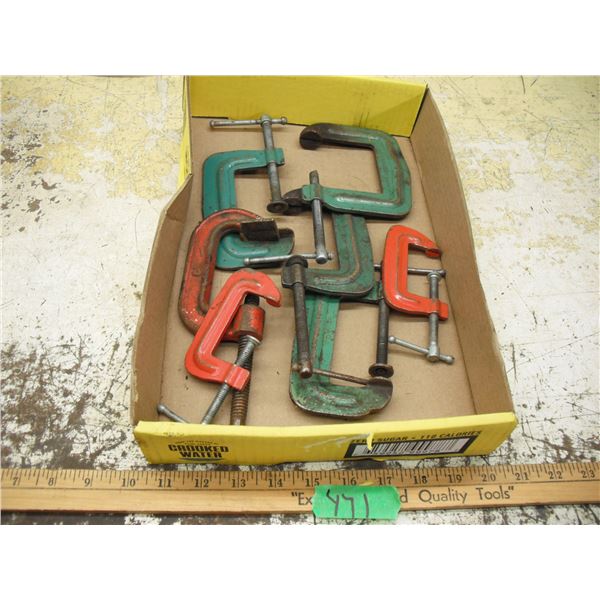 7 c-clamps