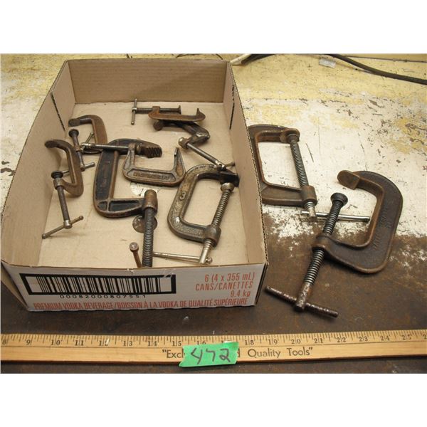9 c-clamps