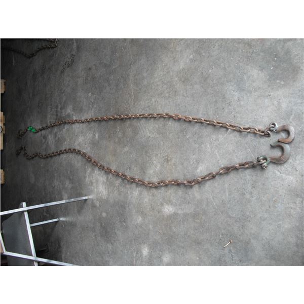 2x 9ft chains