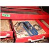 Image 4 : 2pc tool chest with large assortement of tools - pliers, punches, chisels, etc.
