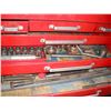 Image 5 : 2pc tool chest with large assortement of tools - pliers, punches, chisels, etc.