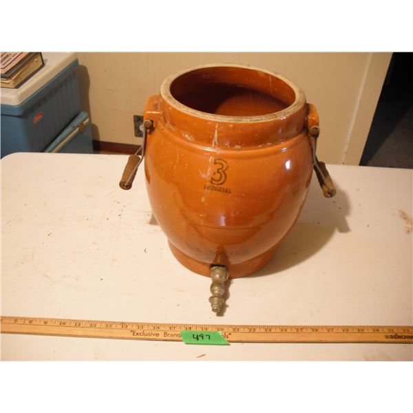 3 gallon Medalta water crock