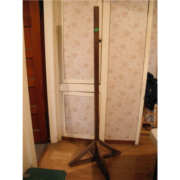 wooden stand