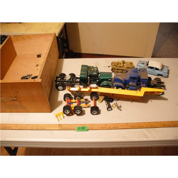 model trucks and toys
