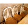 Image 6 : dining table & 6 chairs - 5ft x 3ft