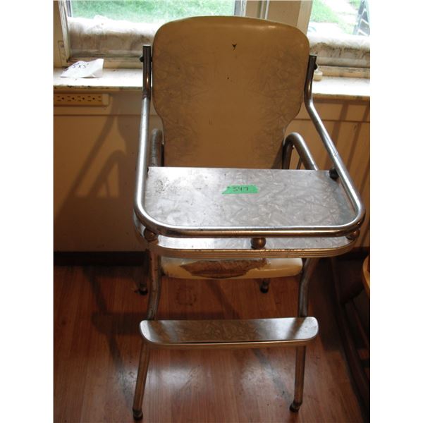vintage "doll" highchair
