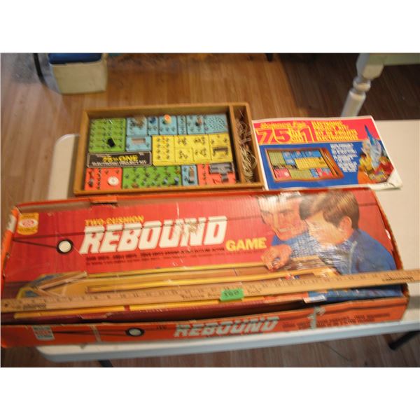 rebound game and electronic prject kit