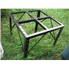 Image 3 : metal table base - 24"x24"x22"H