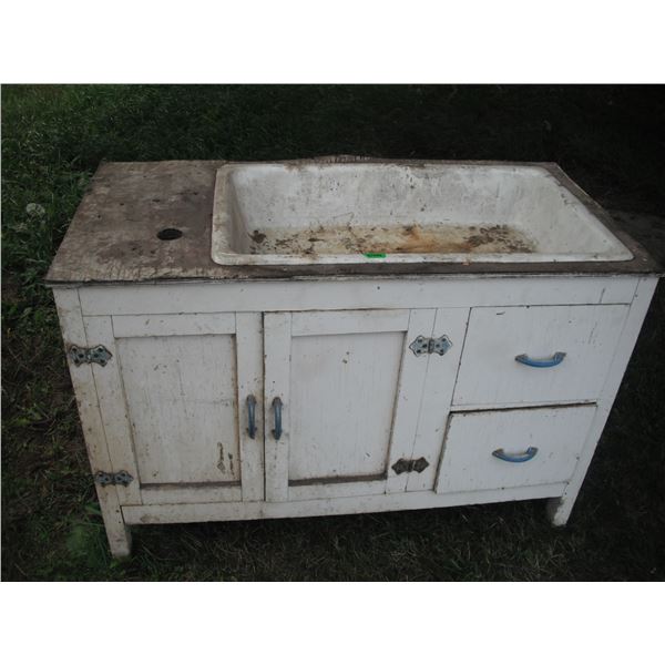 cabinet with sink - project