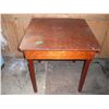 Image 1 : vintage wooden table - 29"W