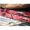 Image 3 : pallet lot - skis, canvas tarp/tent, heater, etc.