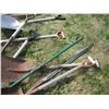 Image 4 : lot of shovels, edger, hoe, pickaxe
