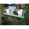 Image 1 : wooden wagon and birdhouses