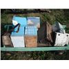 Image 2 : wooden wagon and birdhouses