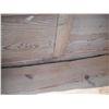 Image 3 : wooden storage bench with wooden décor items