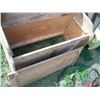 Image 4 : wooden storage bench with wooden décor items
