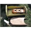 Image 6 : wooden storage bench with wooden décor items