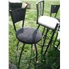Image 2 : 4 stools, desk and table top