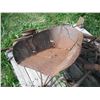 Image 4 : pallet lot - steel wheel, horse hanes, coal scoop, etc.