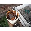 Image 4 : lot of glass jugs, insulators, clothes ringer, etc.