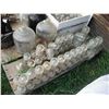 Image 6 : lot of glass jugs, insulators, clothes ringer, etc.