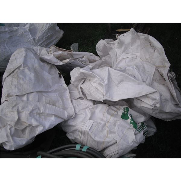 lot of grain bags