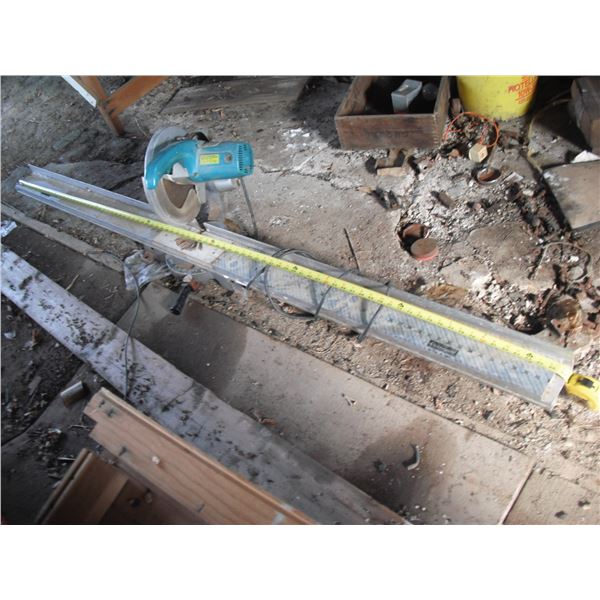 Makita 255mm mite saw w/ clearmount rail/guide (7ft)