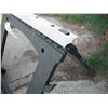 Image 3 : 2 plastic saw horses, lunch bag and traps