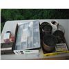 Image 1 : assorted nails, electric fittings, hardware, etc.
