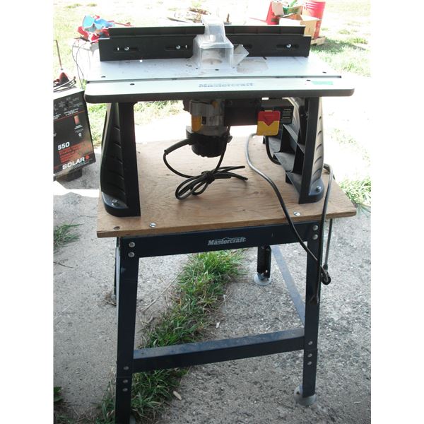 router table with mastercraft router