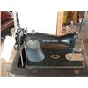 Image 2 : vintage singer sewing machine with cast iron base and accessories