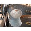 Image 3 : vintage singer sewing machine with cast iron base and accessories