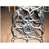 Image 4 : table with sewing machine cast base and chair