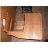 Image 2 : vintage wooden school desk