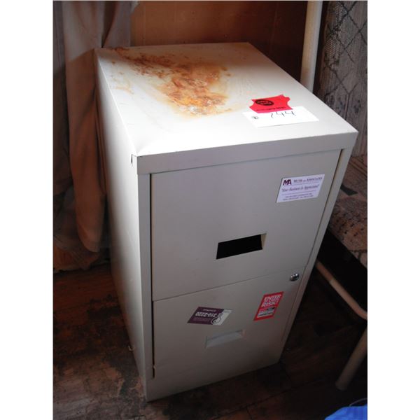 2 drawer filing cabinet