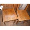 Image 2 : 2 vintage wooden chairs