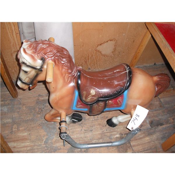 vintage rocking horse