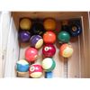 Image 2 : billiards/pool balls in crate