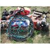Image 1 : pallet lot - baseball gloves, golf caddy, sports equipment, etc.