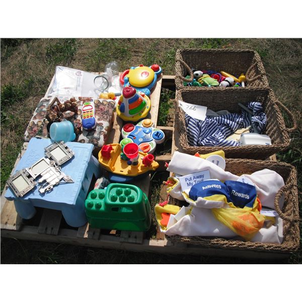 pallet lot - kids toys, clothes, etc.