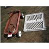 Image 1 : Henry Express wagon, sad irons, tin, baby gate