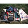 Image 1 : pallet lot - dvds, cowboy hats, water bottle, etc.