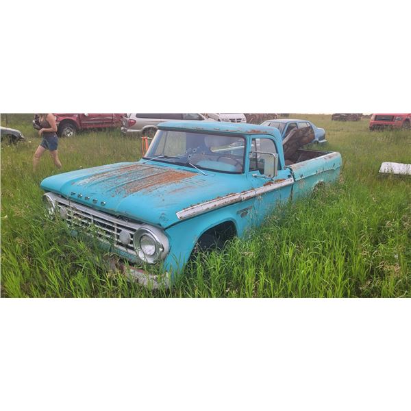 1966/67 Fargo/Dodge D100 Pickup VIN: DD1B2959592